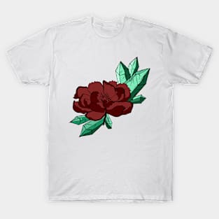 flower and crystals T-Shirt